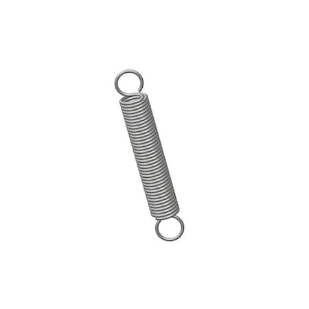 Extension Spring, O= .359, L= 2.25, W= .041